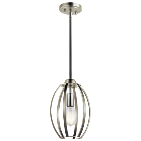 Tao One Light Pendant in Brushed Nickel (12|44054NI)