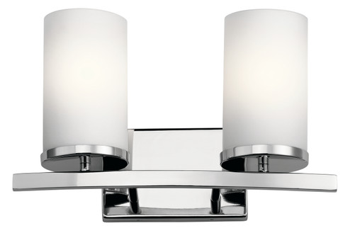 Crosby Two Light Bath in Chrome (12|45496CH)