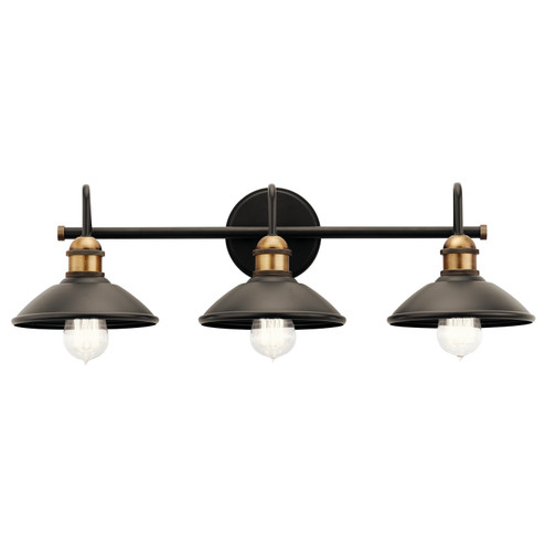 Clyde Three Light Bath in Olde Bronze (12|45945OZ)