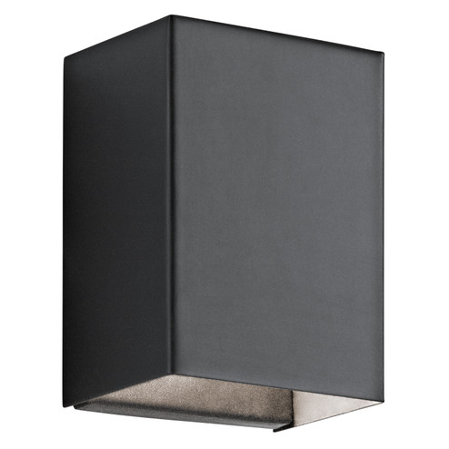 Walden LED Outdoor Wall Mount in Textured Black (12|49550BKTLED)