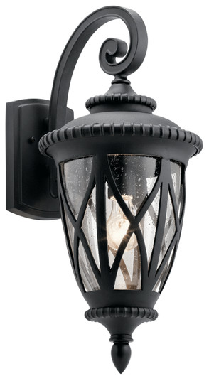 Admirals Cove One Light Outdoor Wall Mount in Textured Black (12|49848BKT)