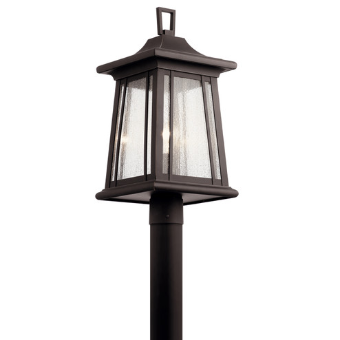 Taden One Light Outdoor Post Mount in Rubbed Bronze (12|49911RZ)