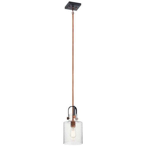 Kitner One Light Pendant in Antique Copper (12|52035ACO)