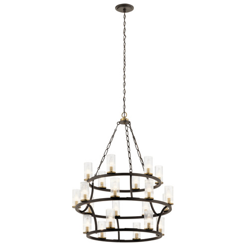 Mathias 21 Light Chandelier in Olde Bronze (12|52110OZ)