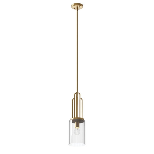 Kimrose One Light Mini Pendant in Brushed Natural Brass (12|52414BNB)