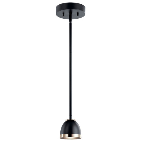 Baland LED Mini Pendant in Black (12|52419BKLED)
