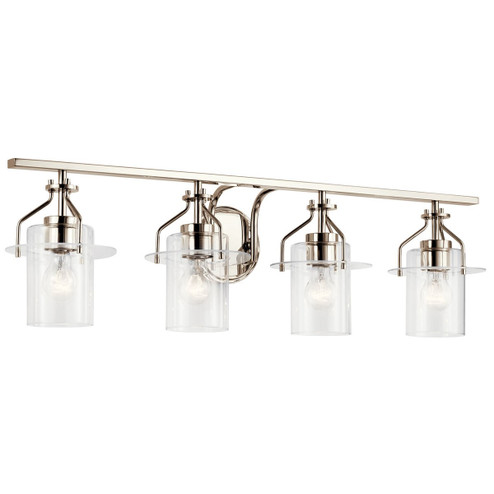 Everett Four Light Bath in Polished Nickel (12|55080PN)