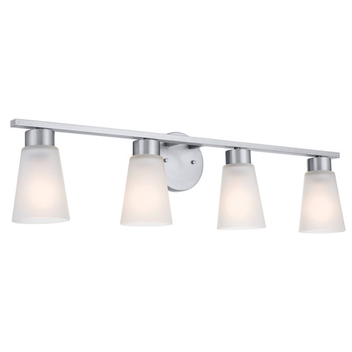 Stamos Four Light Bath in Brushed Nickel (12|55122NI)