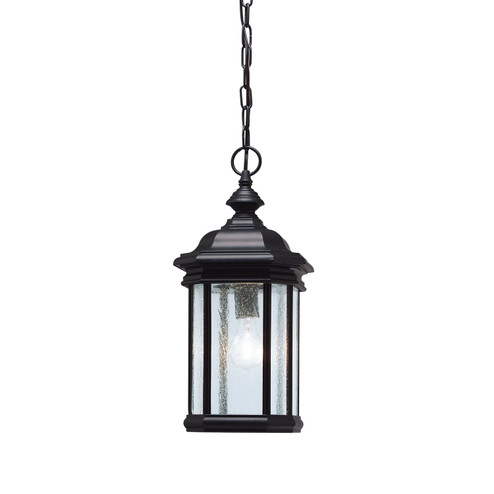 Kirkwood One Light Outdoor Pendant in Black (12|9810BK)