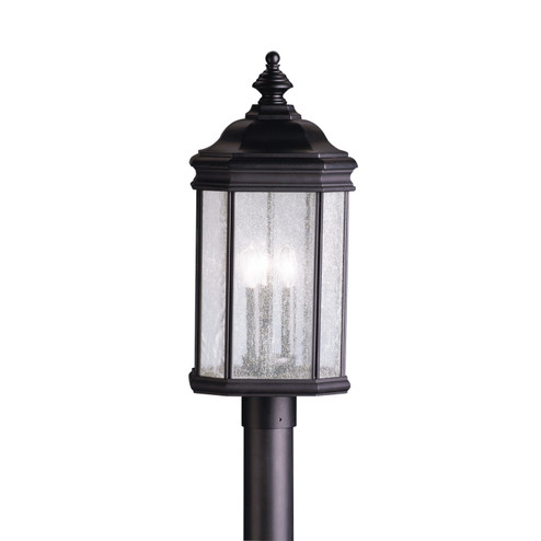 Kirkwood Three Light Outdoor Post Mount in Black (12|9918BK)