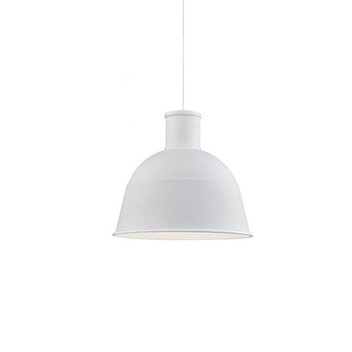 Irving One Light Pendant in White (347|493522-WH)