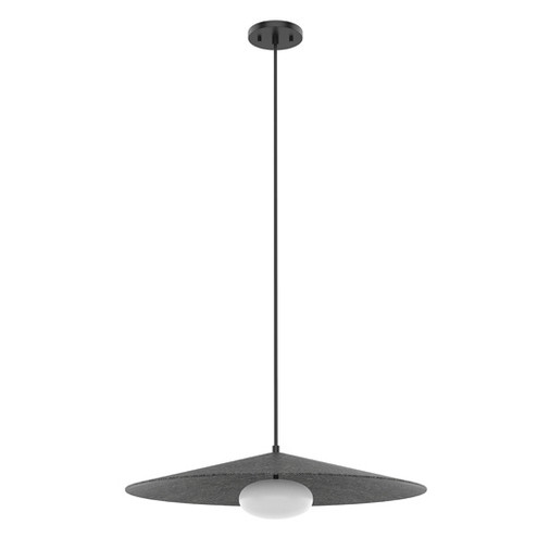 Cruz LED Pendant in Felt - Gray (347|PD22824-GY)