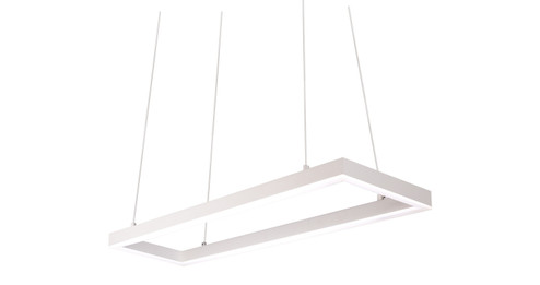 Piazza Pendant in White (347|PD61230-WH)