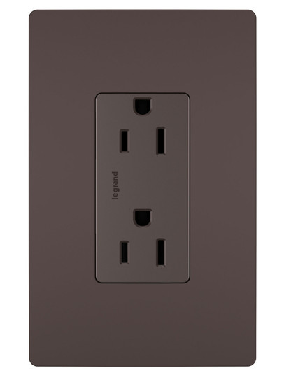 radiant Tamper-Resistant Outlet in Dark Bronze (246|885TRDBCC12)