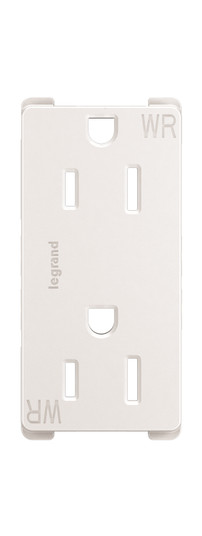 radiant Outdoor Outlet in White (246|885TRWRW)