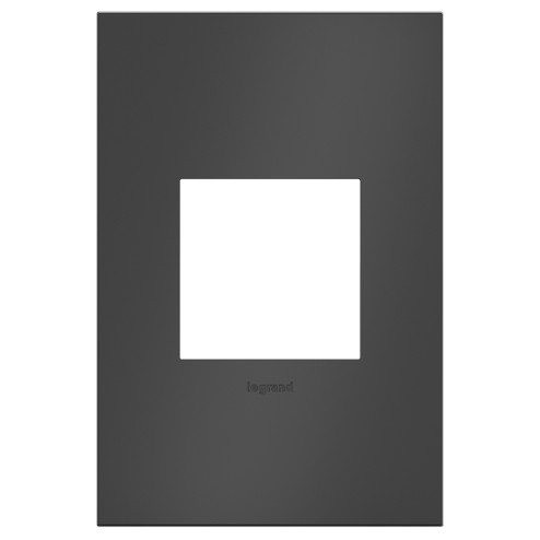 Adorne Wall Plate in Satin Black (246|AWC1G2SBL4)