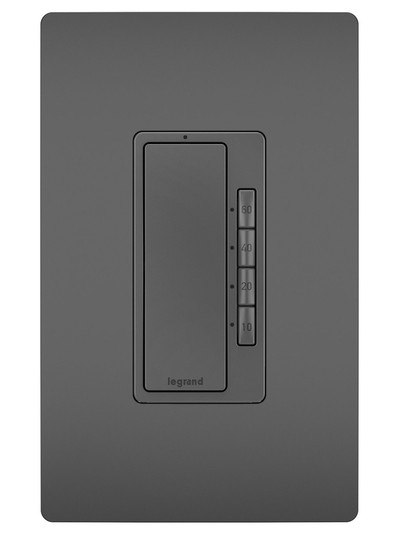 radiant 4-Button Digital Timer in Black (246|RT2BK)