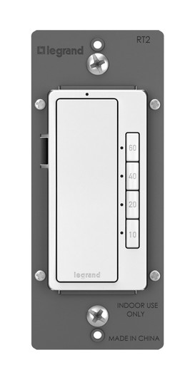 radiant 4-Button Digital Timer in White (246|RT2W)