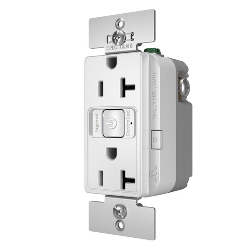 radiant 20A Outlet in White (246|WNRR20WH)