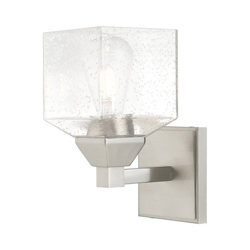 Aragon One Light Wall Sconce in Brushed Nickel (107|10381-91)