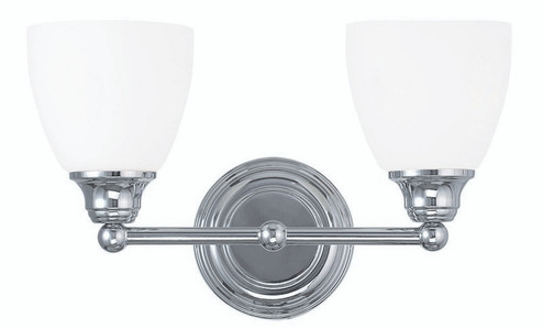 Somerville Two Light Bath Vanity in Polished Chrome (107|13662-05)