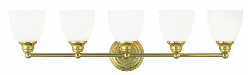 Somerville Five Light Bath Vanity in Polished Brass (107|13665-02)