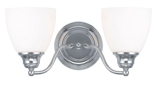 Somerville Two Light Bath Vanity in Polished Chrome (107|13672-05)