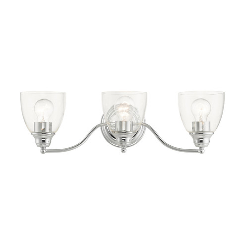 Montgomery Three Light Vanity in Polished Chrome (107|15133-05)