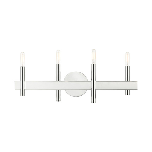 Denmark Four Light Vanity in Polished Chrome (107|15584-05)