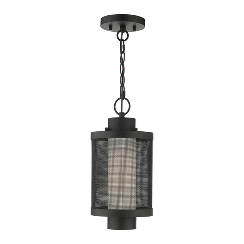 Nottingham One Light Outdoor Pendant in Textured Black (107|20685-14)