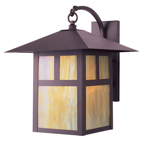 Montclair Mission One Light Outdoor Wall Lantern in Bronze (107|2137-07)