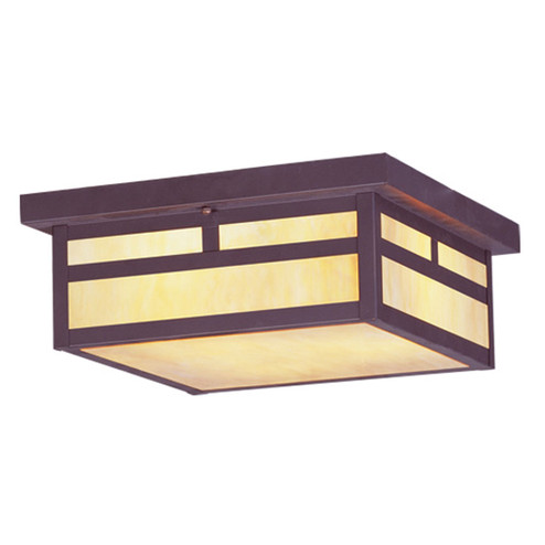 Montclair Mission Three Light Outdoor Ceiling Mount in Bronze (107|2146-07)