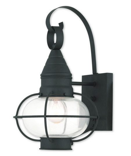 Newburyport One Light Outdoor Wall Lantern in Black (107|26901-04)