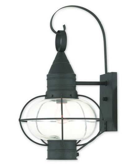 Newburyport One Light Outdoor Wall Lantern in Black (107|26904-04)