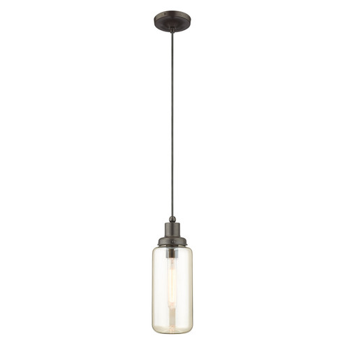 Oakhurst One Light Mini Pendant in English Bronze (107|40634-92)