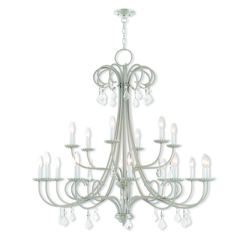 Daphne 18 Light Foyer Chandelier in Brushed Nickel (107|40870-91)