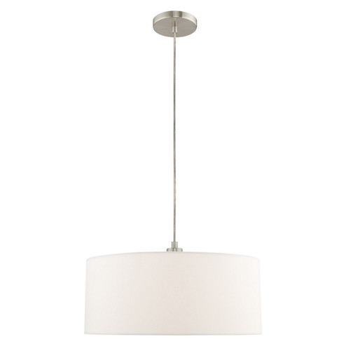 Meridian One Light Pendant in Brushed Nickel (107|41090-91)