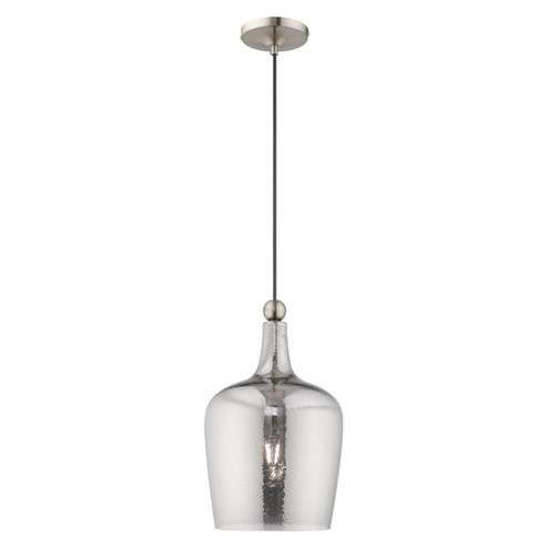 Avery One Light Mini Pendant in Brushed Nickel (107|41244-91)
