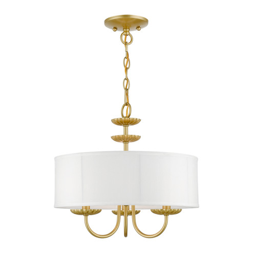 Brookdale Three Light Pendant in Soft Gold (107|42983-33)