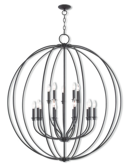 Milania 15 Light Foyer Chandelier in Bronze (107|46690-07)