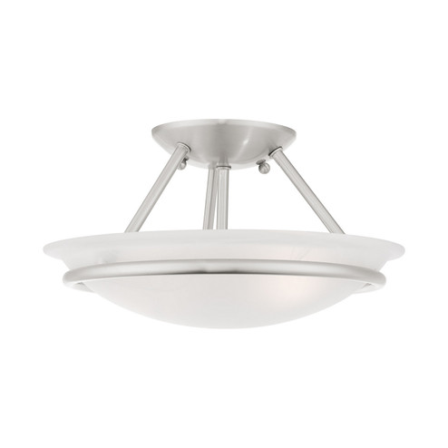 Newburgh Two Light Ceiling Mount in Brushed Nickel (107|4823-91)