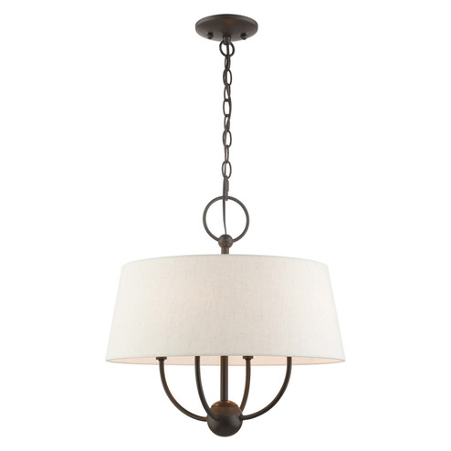 Cartwright Four Light Chandelier in English Bronze (107|49444-92)