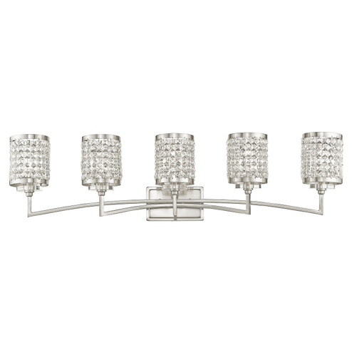 Grammercy Five Light Bath Vanity in Brushed Nickel (107|50565-91)