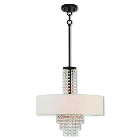 Carlisle Four Light Pendant in English Bronze (107|51113-92)