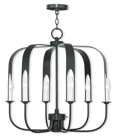 Addison Seven Light Chandelier in English Bronze (107|51936-92)