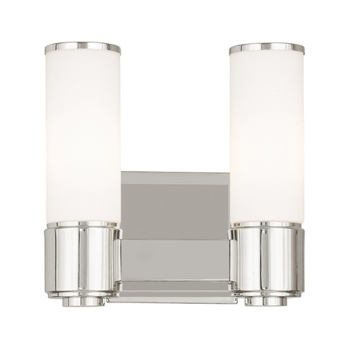 Weston Two Light Wall Sconce/ Bath Light in Polished Nickel (107|52102-35)