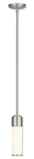 Weston One Light Mini Pendant in Brushed Nickel (107|52111-91)