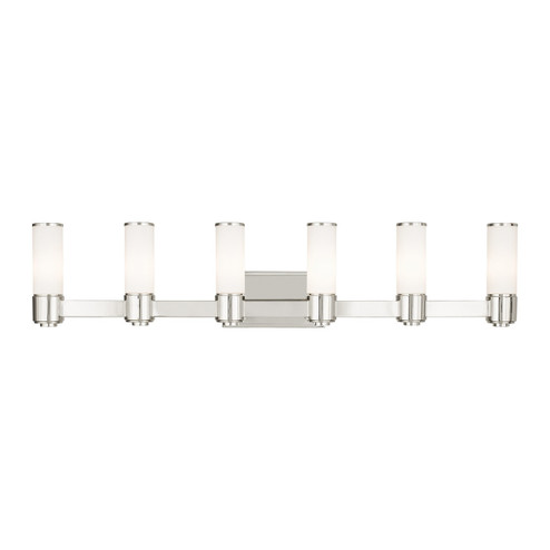 Weston Six Light Wall Sconce/ Bath Light in Polished Nickel (107|52126-35)