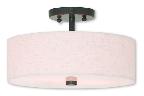 Monroe Two Light Ceiling Mount in English Bronze (107|52134-92)