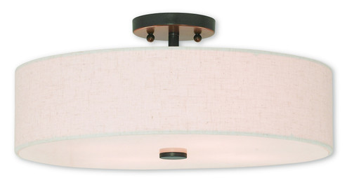 Monroe Four Light Ceiling Mount in English Bronze (107|52136-92)